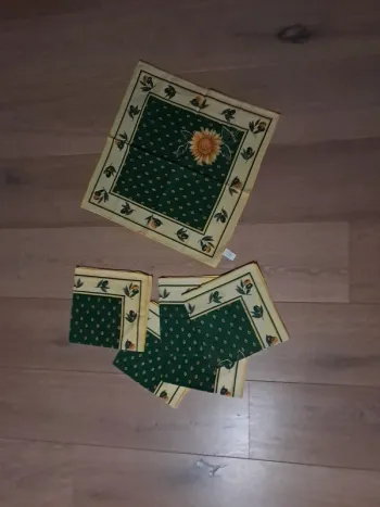 Lot de 6 serviettes provençales