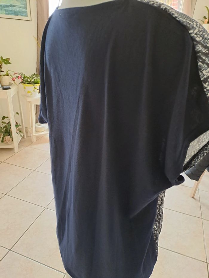 Tee-shirt python bleu - photo numéro 2