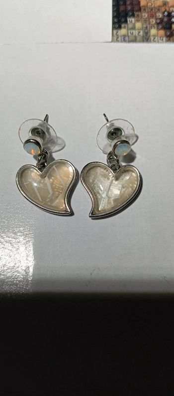 Boucles d'oreilles coeur