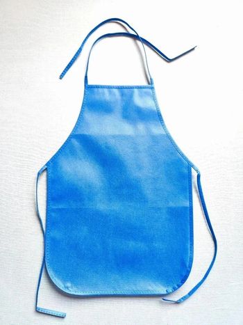 Tablier enfant imperméable bleu foncé