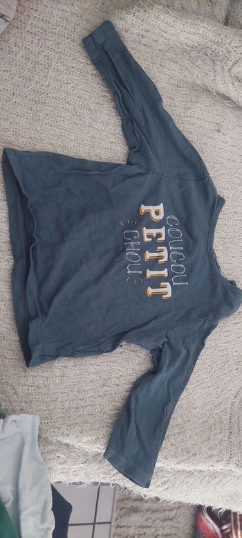 Lot t-shirt manche longue 