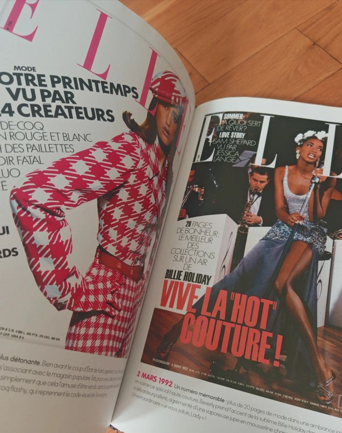 Livre "ELLE Mode – 600 couvertures de 1945 à nos jours" Histoire du style, iconographie - photo numéro 8