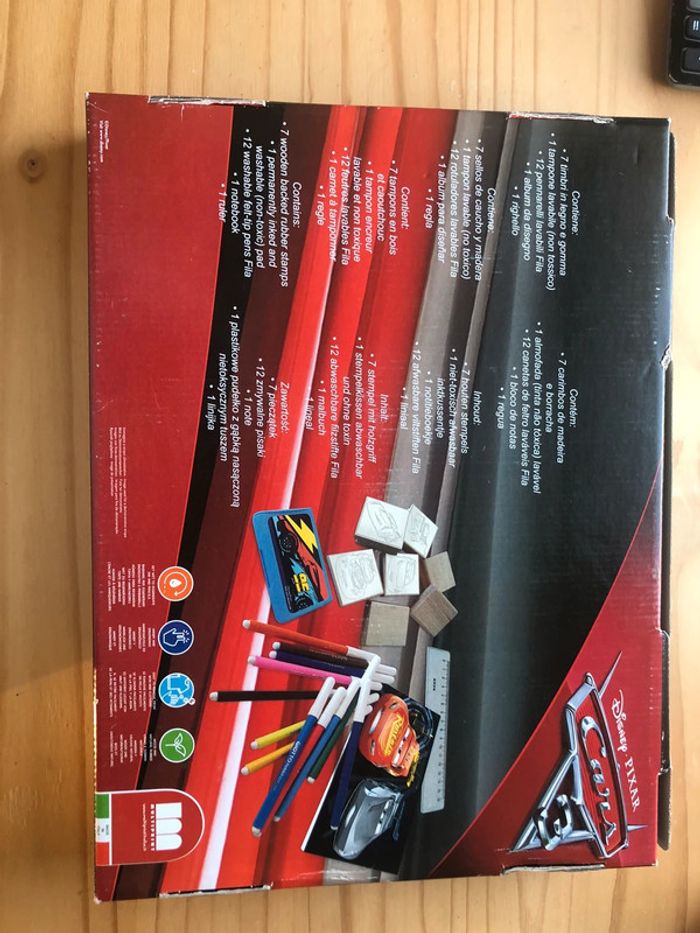 Set se tampons Cars - photo numéro 3