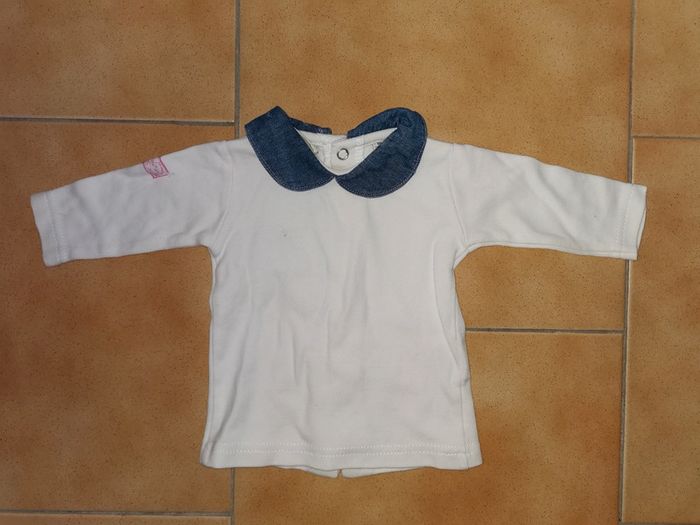 Haut col Claudine 1mois