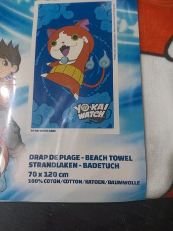 Serviette de plage yo Kai watch