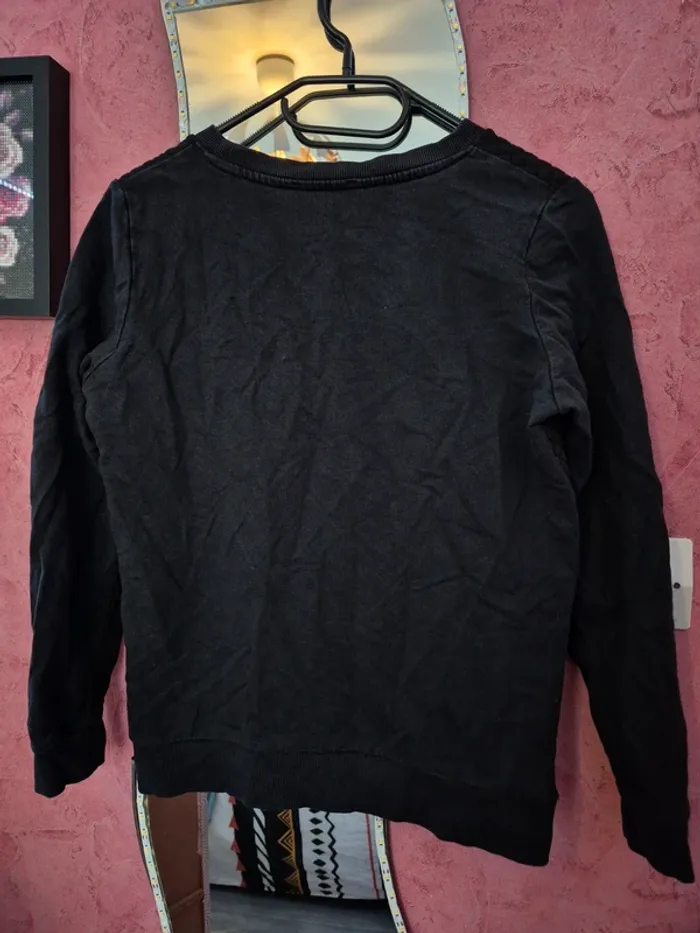 Pull noir à motifs Mim - photo numéro 3