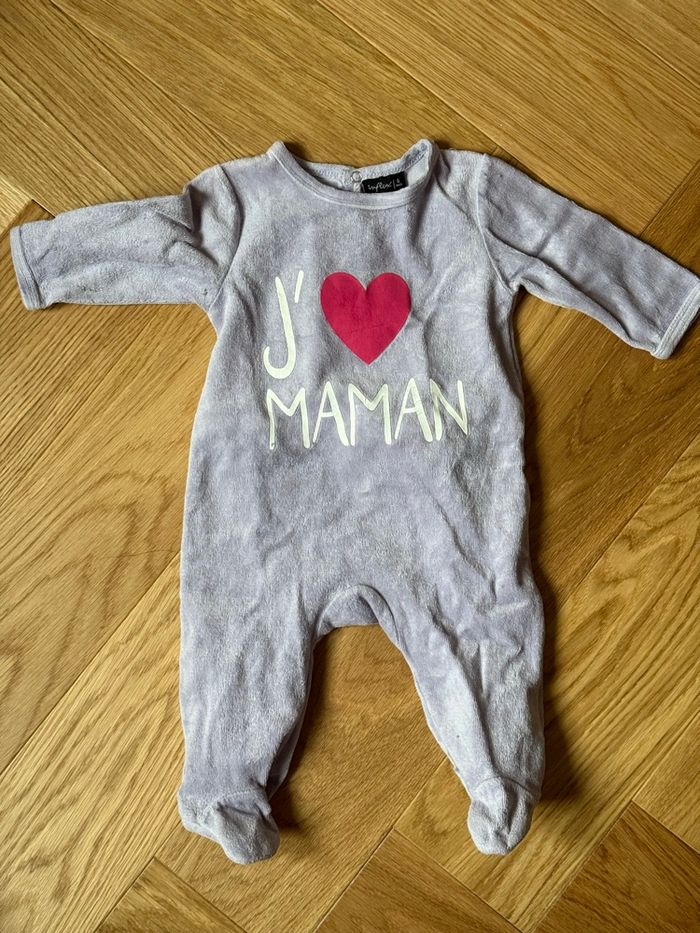 Pyjama j’aime maman