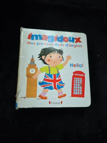 Mes premiers mot en anglais