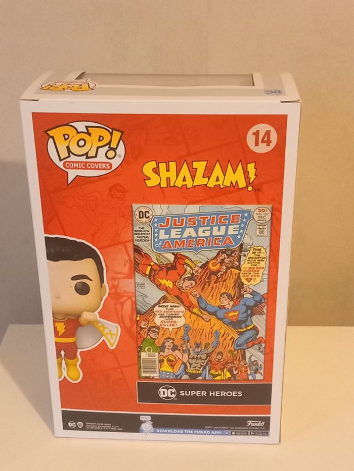 Funko Pop! Comic Cover: DC - Shazam - Figurine en Vinyle - photo numéro 2