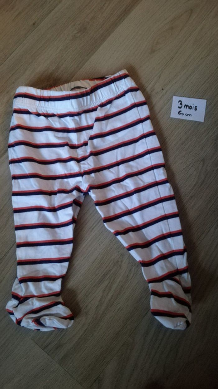 Legging rayé