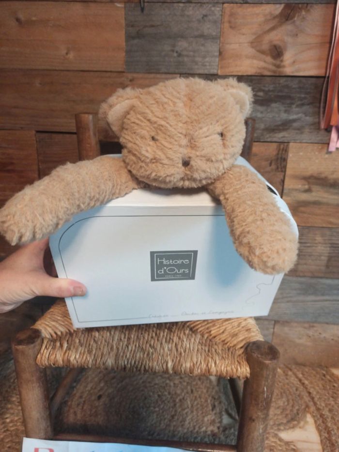 peluche ours miel sweety Couture histoire d'ours - photo numéro 5