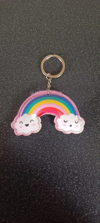porte clé: arc en ciel