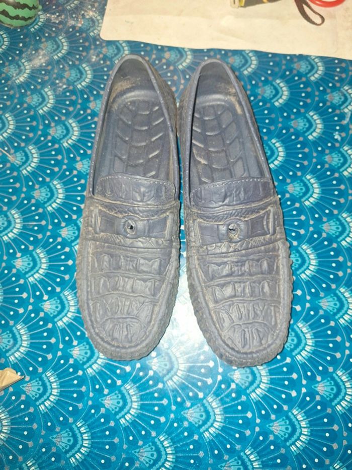 Mocassins sandale plastique 43