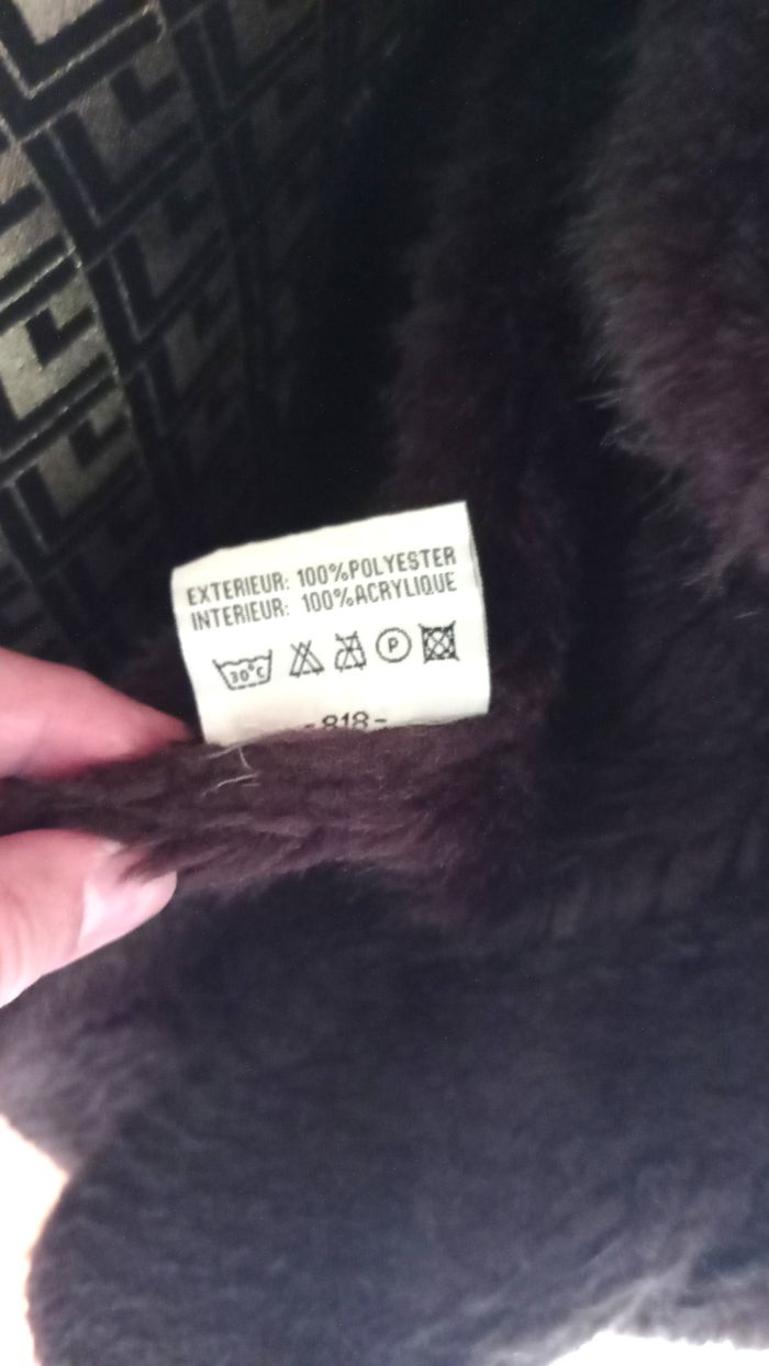 🌸Manteau imitation peau retournée, Antonelle, taille 42 - photo numéro 7