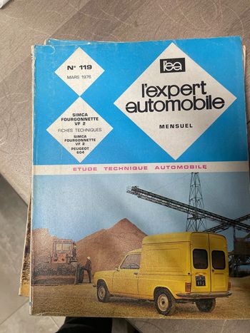 Simca Talbot fourgonnette vf2 1100