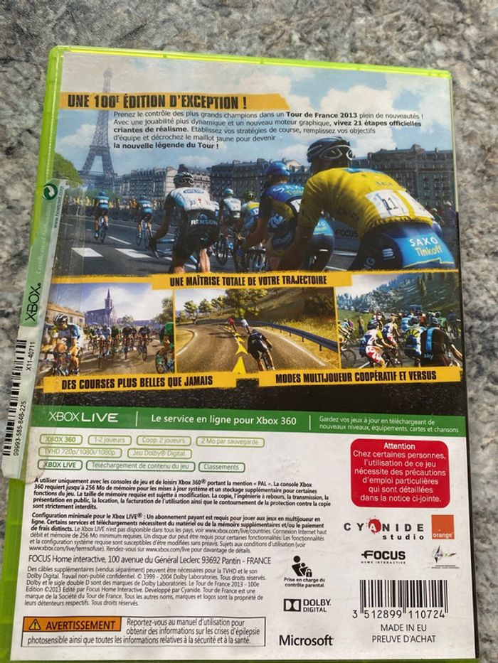 le Tour de France xbox 360 - photo numéro 3