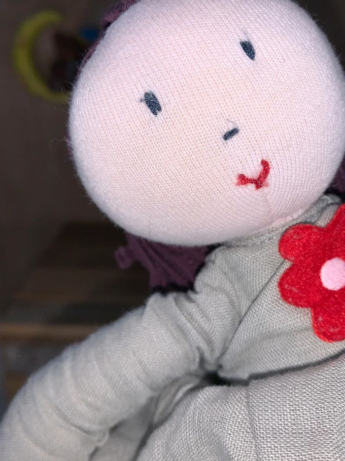 JAC35 doudou poupée 👧🏻 JACADI - photo numéro 3