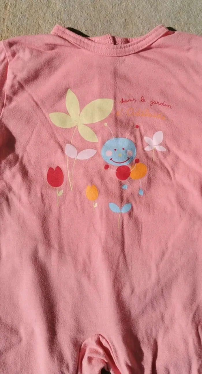 Pyjama grenouillère été 1 an kiabi - photo numéro 2