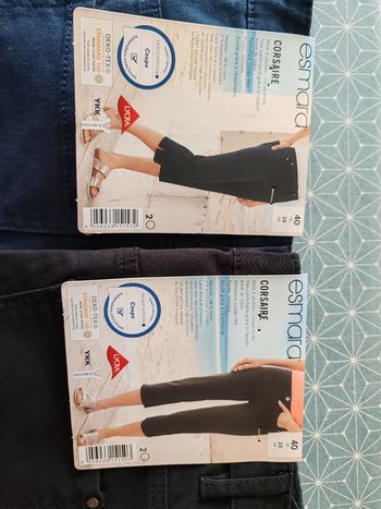 Lot de 2 pantacourts slim
