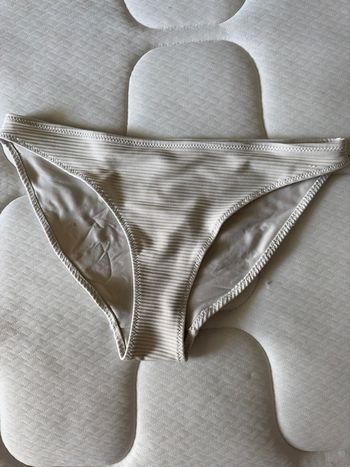 Bas de maillot de bain blanc H&M