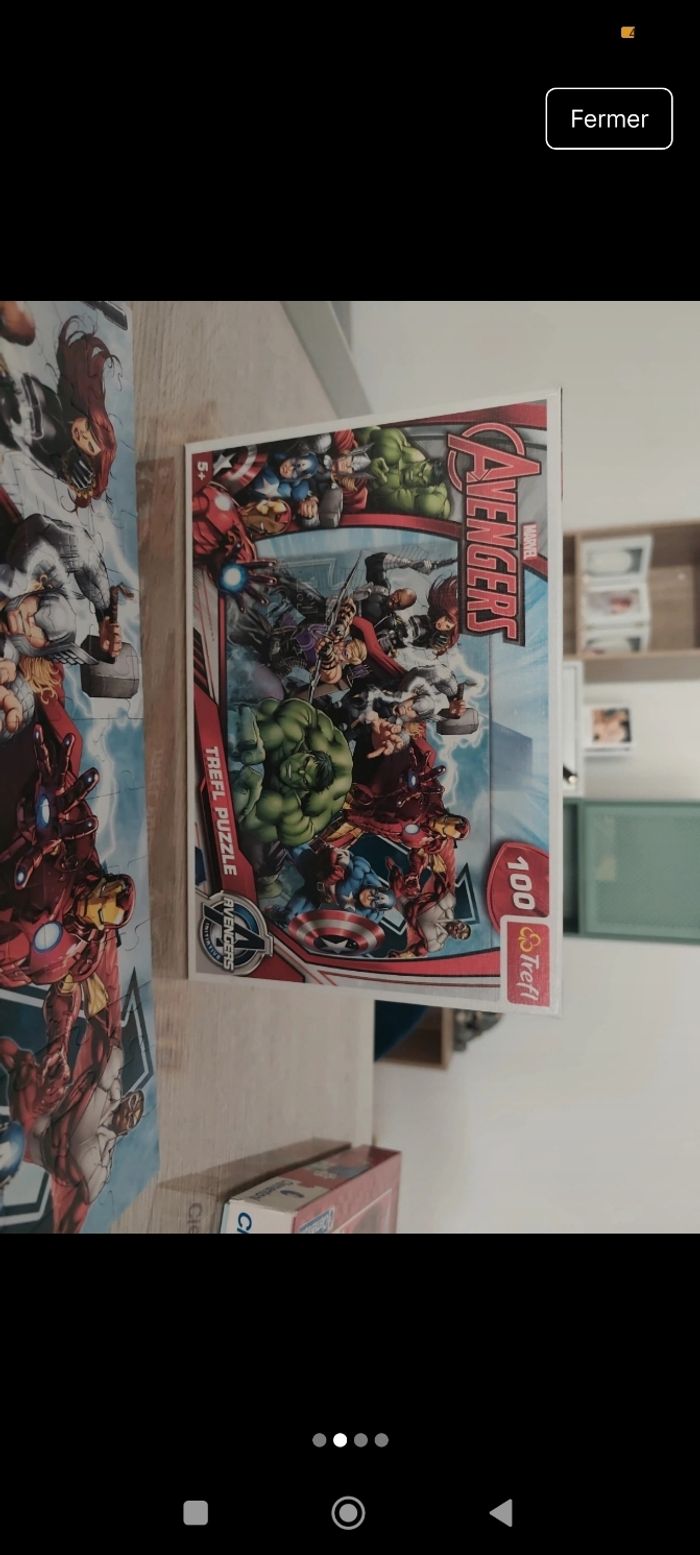 Puzzle Avengers 100 pièces - photo numéro 2