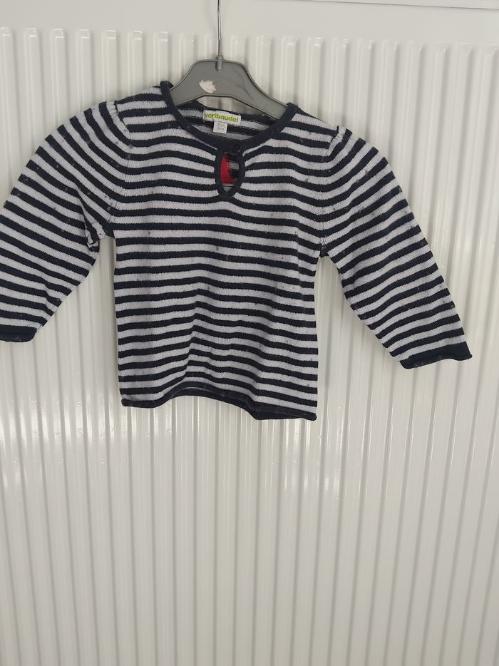 Pull verbaudet bébé fille 24 mois