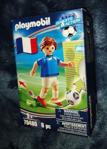 Playmobil joueur de foot 70480