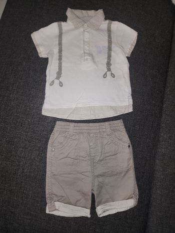 Ensemble chemisette + short