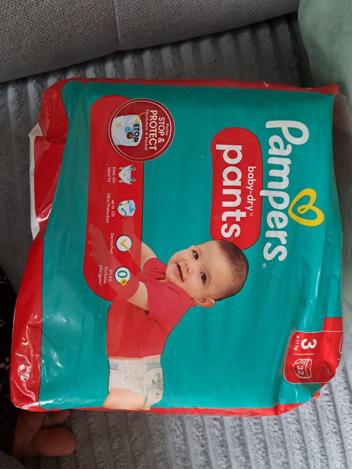 Pampers baby dry pants taille 3 - photo numéro 2