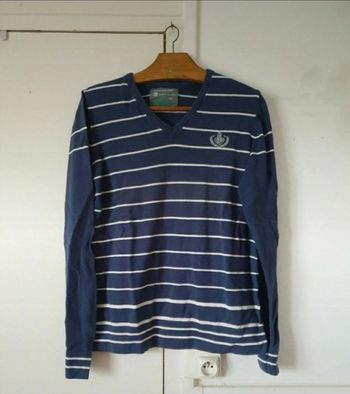 Pull rayures homme