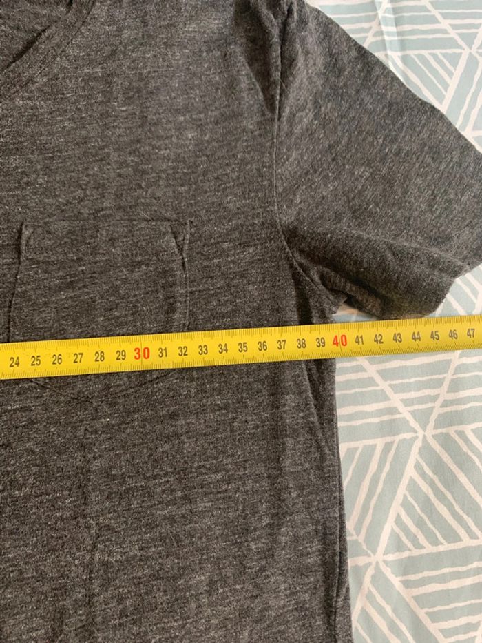 Teeshirt gris chiné celio taille S - photo numéro 4