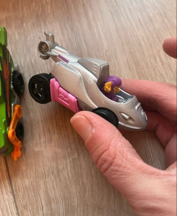 2 petits véhicules en métal Pat Patrouille True Metal Stella et Rocky - photo numéro 3