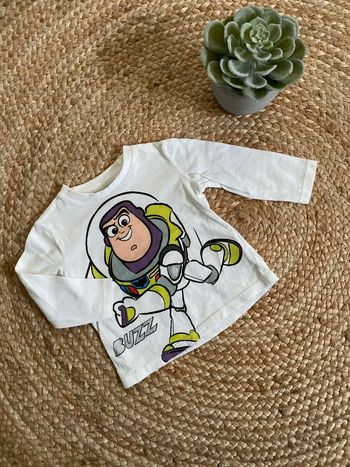 T-shirt ml 6 mois buzz éclair toy story