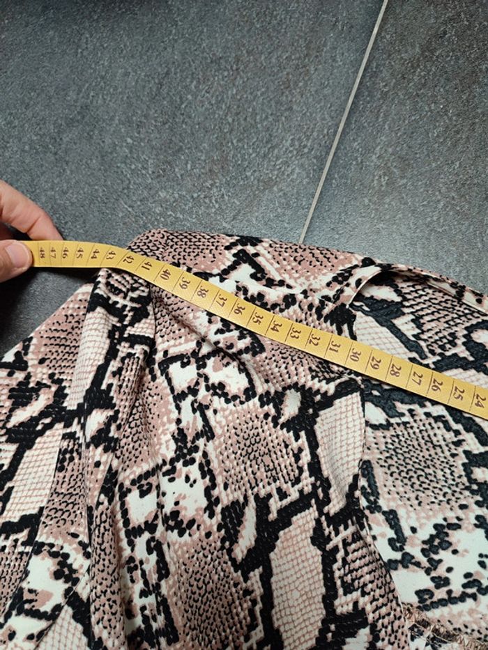 Top oversize fluide imprimé python - photo numéro 11