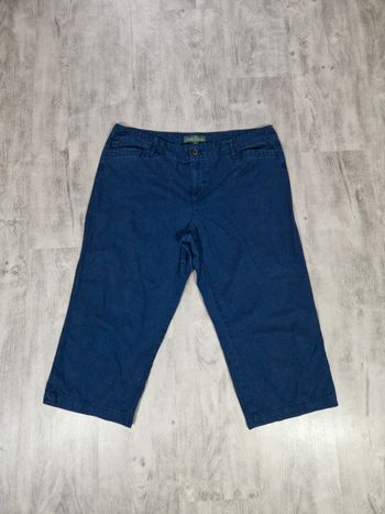 Pantacourt Lauren Ralph Lauren Bleu Marine Taille XL Femme