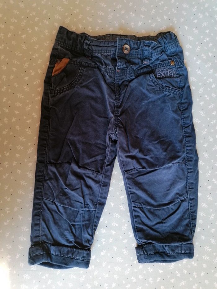 Pantalon bleu marine Tape à l'œil taille 18 mois