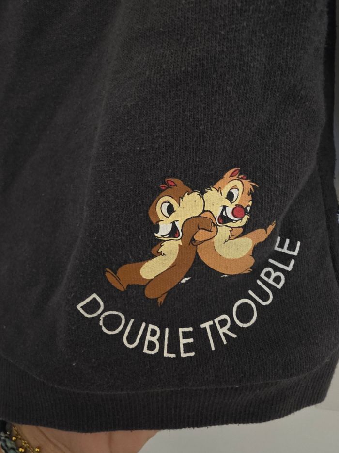 Pull Disney3 Tic & Tac gris foncé taille 3 ans - photo numéro 3