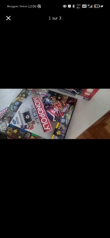 Monopoly mario kart