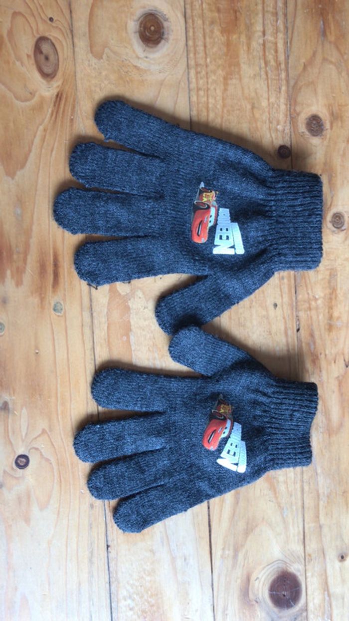 Ensemble bonnet gants cars - photo numéro 3