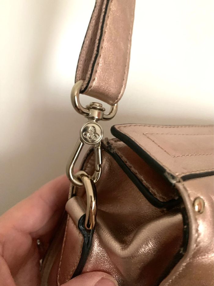 Sac Pourchet cuir métallisé - photo numéro 14
