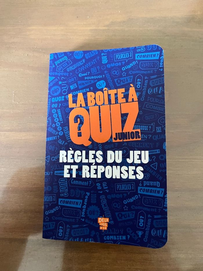 La boîte à quiz Junior Deux coqs d’Or 8 ans - photo numéro 7