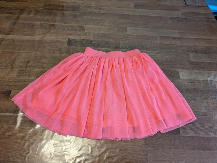 Jupe froufrou fluo fille 6 ans