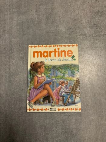 Livre Martine, la leçon de dessin