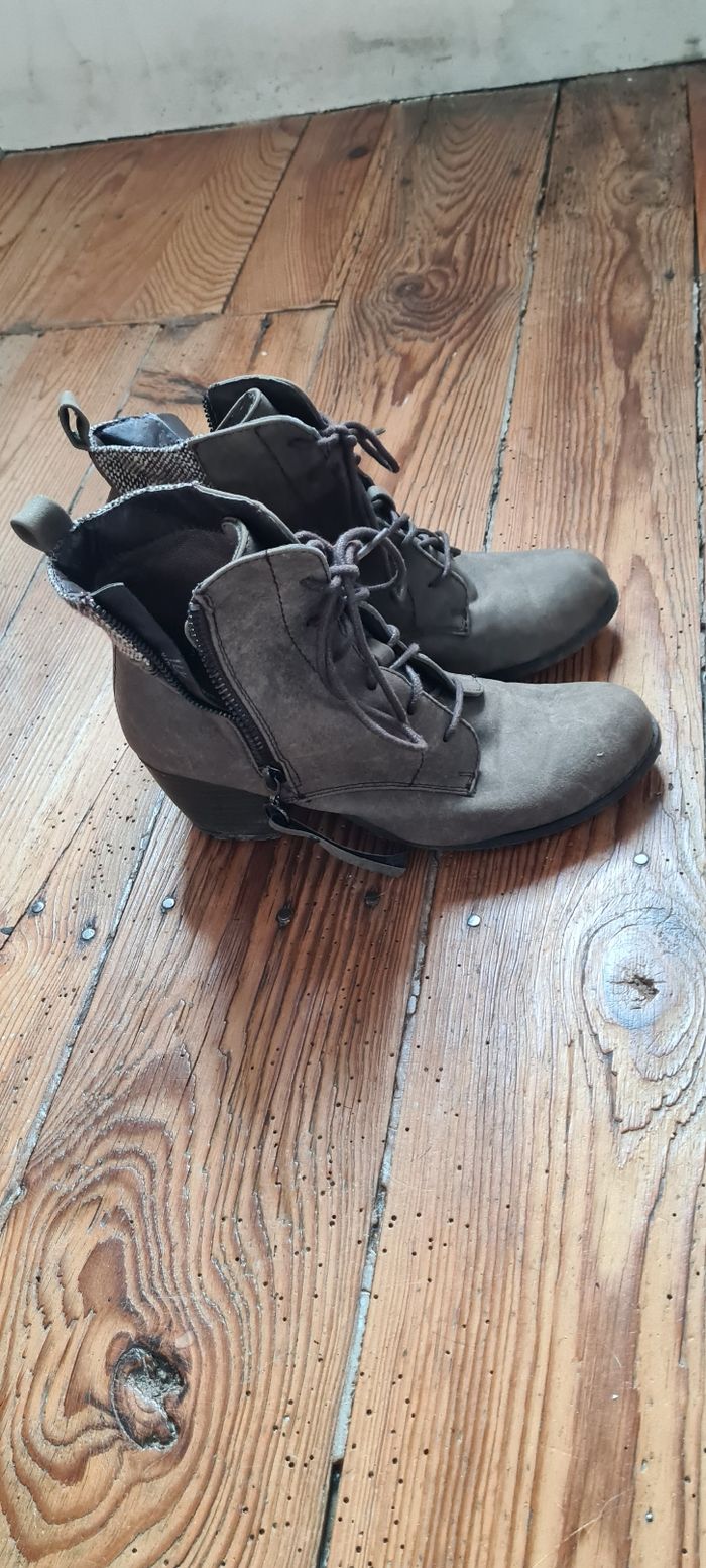 Bottine grise - photo numéro 4