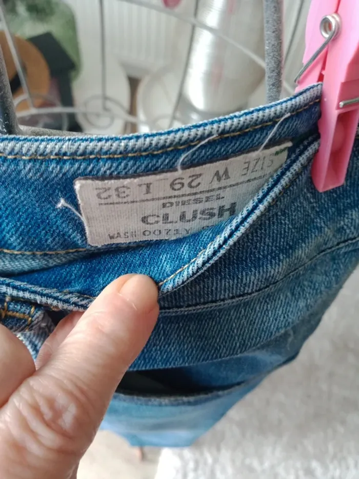 Jeans diesel clush bleu - photo numéro 5