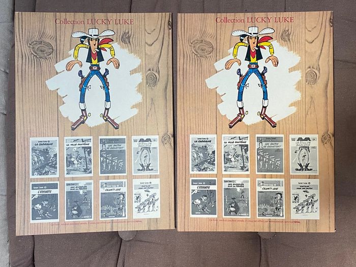 Lot de 5 BDs souples Lucky Luke, éditions Total - photo numéro 3