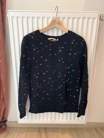 Sweat noir étoilé