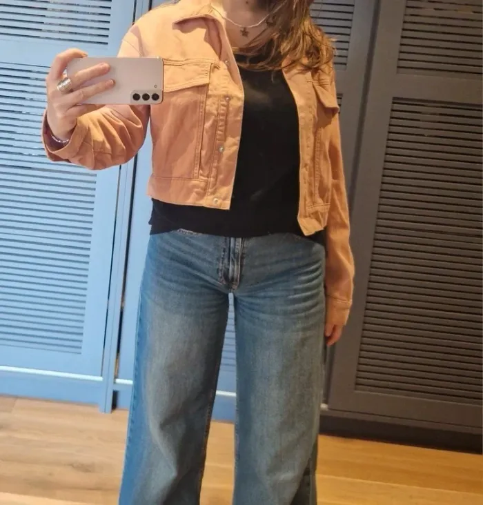 Veste en jean T38 - Cache Cache - photo numéro 5