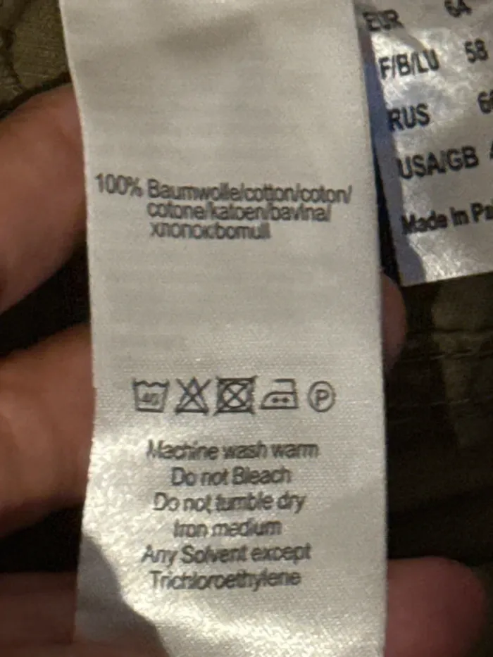 Pantalon taille 58 kaki très souple cordon à la taille - photo numéro 9