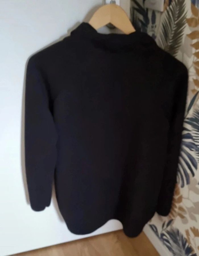 Veste noire femme manches longues - photo numéro 5